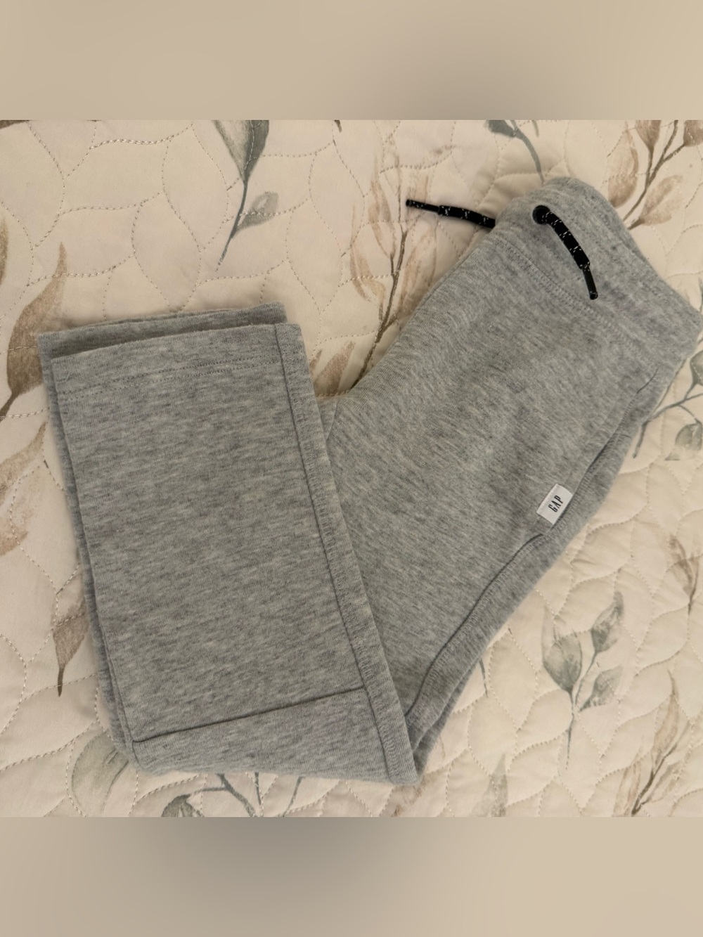 GAP toddler boy size 4 years Light Gray Drawstring Sweatpants